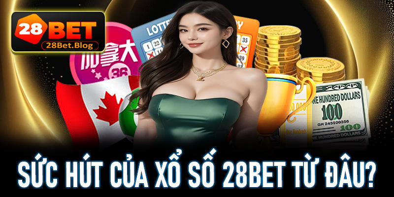 Sức hút của nền tảng cá cược xổ số 28bet đến từ đâu?