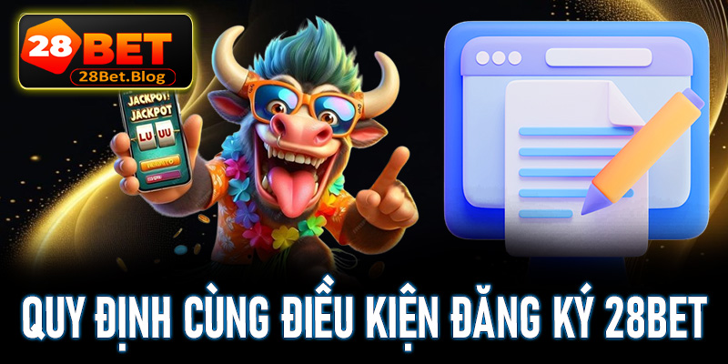 Tìm hiểu về một số quy định kèm điều kiện khi khách hàng đăng ký 28bet